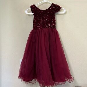Trish Scully size 4 kids dress with sequin bodice
